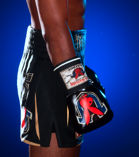 Sugar Ray Leonard Playboy x True Religion kit side view