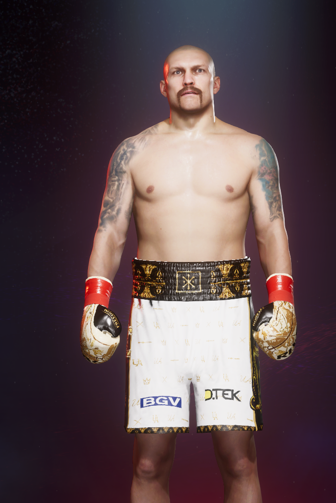 Usyk vs Rico Kit front view